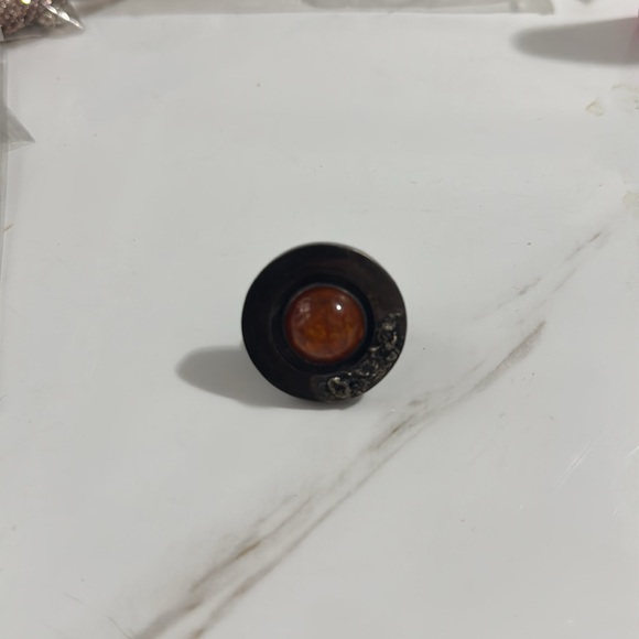 Tiger eye ring size 8 - Picture 3 of 4